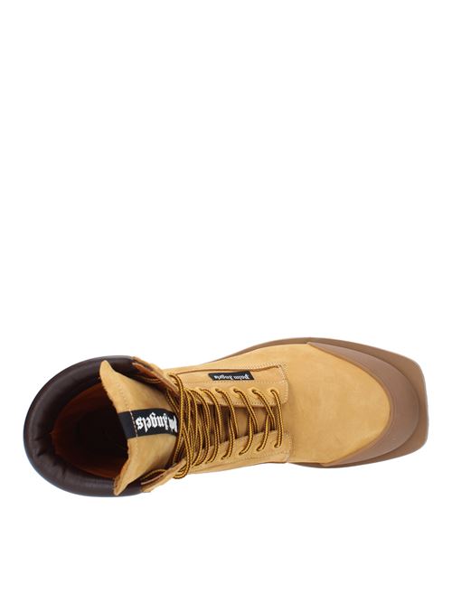 Stivaletti modello PMIE001S22LEA in nabuk e inserti in gomma PALM ANGELS | PMIE001S22LEA0011710GIALLO